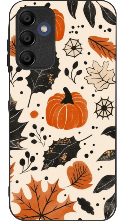 Coque Samsung Galaxy A15 - Silicone rigide noir Autumn 2024 nature