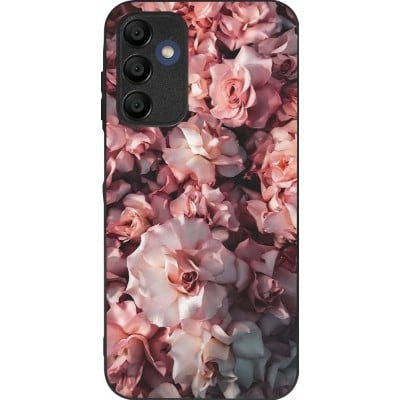 Coque Samsung Galaxy A15 - Silicone rigide noir Beautiful Roses