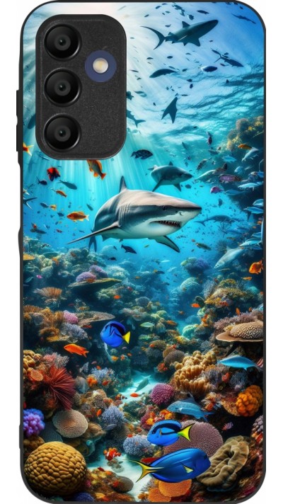 Coque Samsung Galaxy A15 - Silicone rigide noir Bora Bora Mer et Merveilles