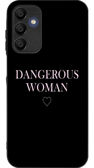 Coque Samsung Galaxy A15 - Silicone rigide noir Dangerous woman