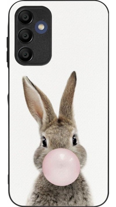 Coque Samsung Galaxy A15 - Silicone rigide noir Easter 2023 bubble gum bunny