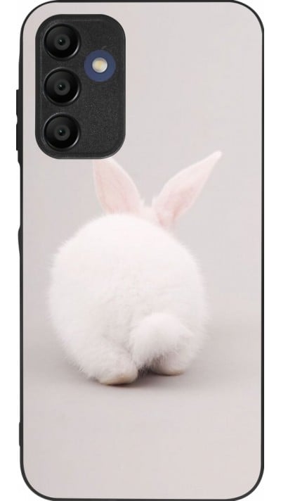 Coque Samsung Galaxy A15 - Silicone rigide noir Easter 2024 bunny butt