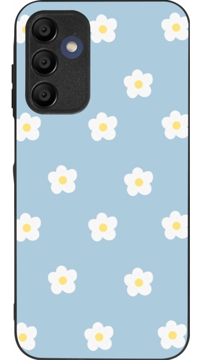 Coque Samsung Galaxy A15 - Silicone rigide noir Easter 2024 daisy flower