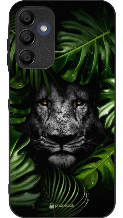 Coque Samsung Galaxy A15 - Silicone rigide noir Forest Lion