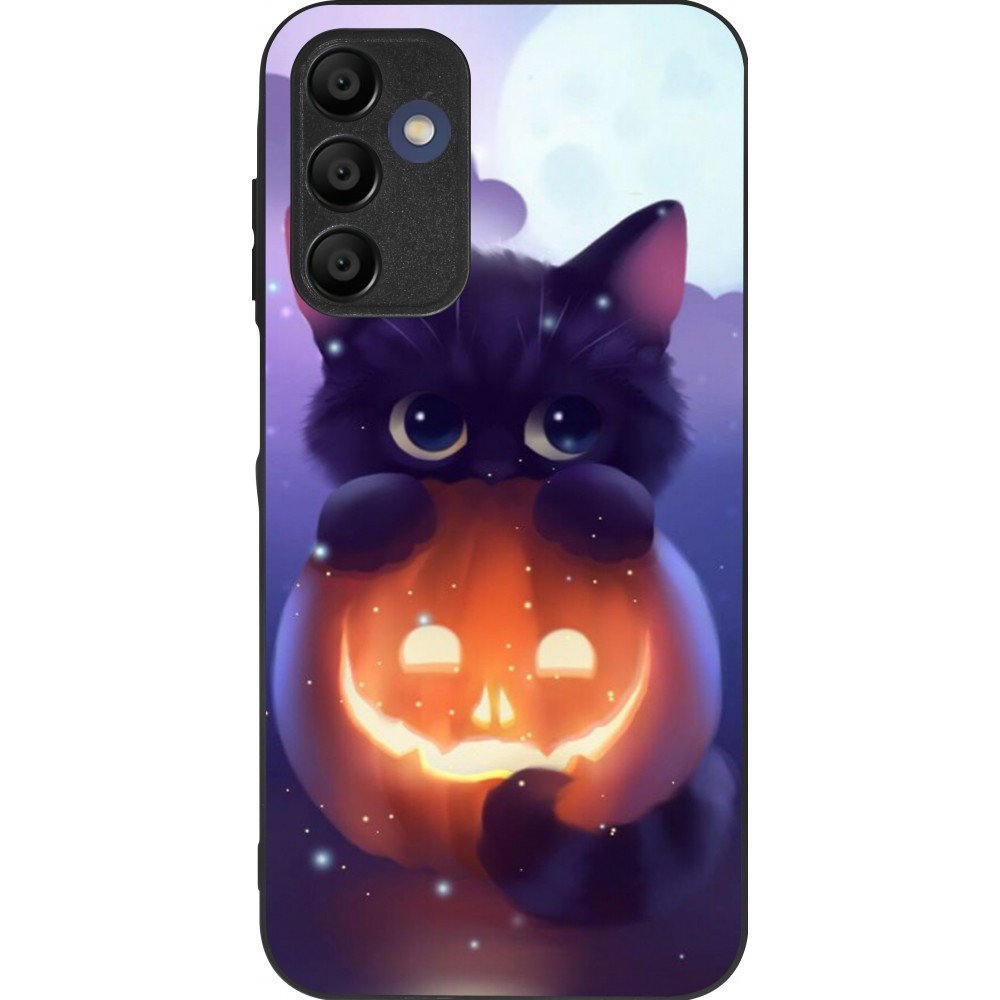 Coque Samsung Galaxy A15 - Silicone rigide noir Halloween 17 15