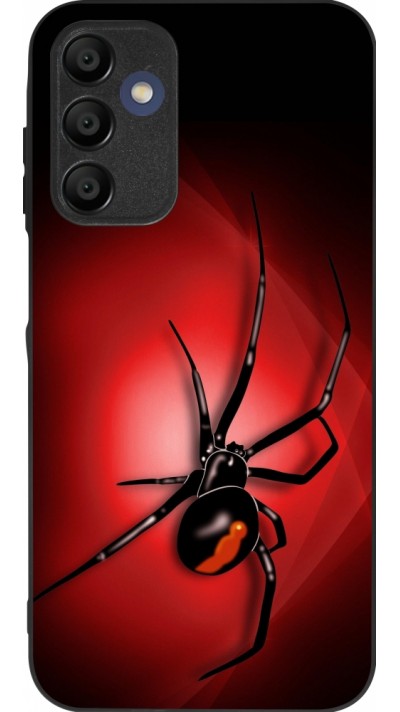 Coque Samsung Galaxy A15 - Silicone rigide noir Halloween 2023 spider black widow