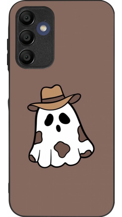 Coque Samsung Galaxy A15 - Silicone rigide noir Halloween 2024 cowboy ghost