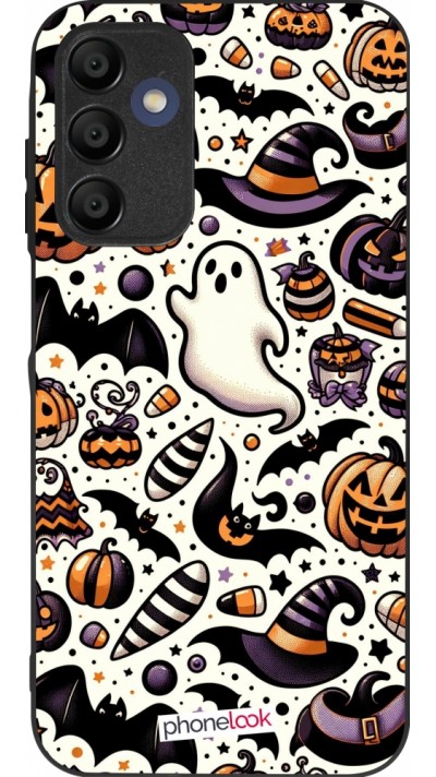 Coque Samsung Galaxy A15 - Silicone rigide noir Halloween 2024 Cute Pattern