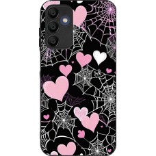 Coque Samsung Galaxy A15 - Silicone rigide noir Halloween 2024 girly