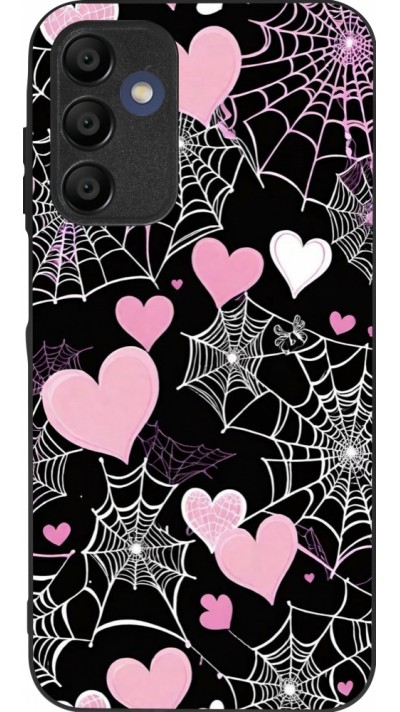 Coque Samsung Galaxy A15 - Silicone rigide noir Halloween 2024 girly