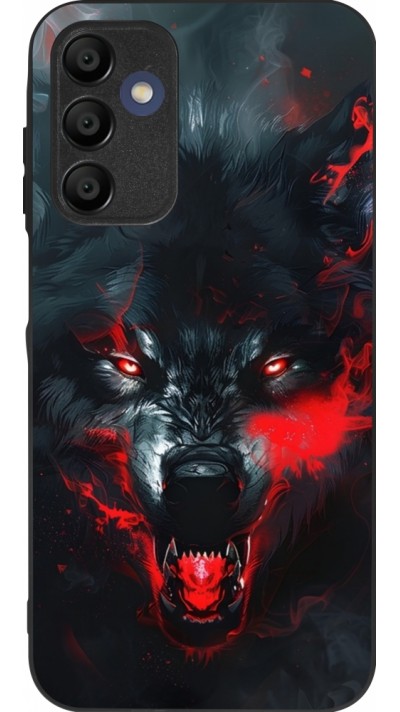 Coque Samsung Galaxy A15 - Silicone rigide noir Halloween 2024 mad werewolf