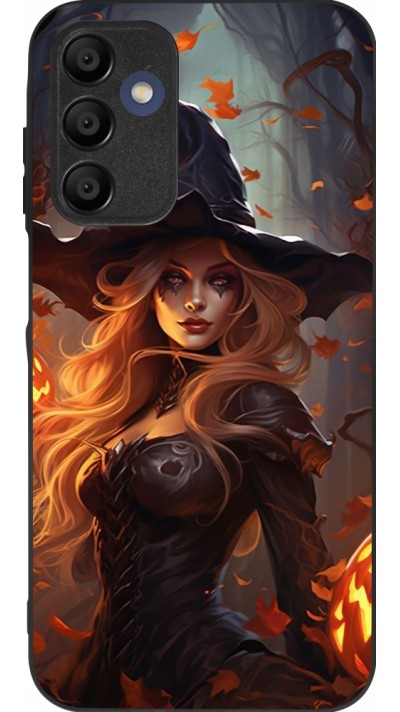 Coque Samsung Galaxy A15 - Silicone rigide noir Halloween 2024 sexy witch