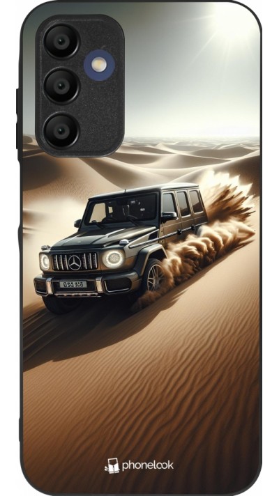 Coque Samsung Galaxy A15 - Silicone rigide noir Mercedes G Drift Desert