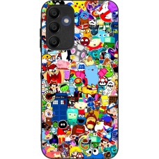 Coque Samsung Galaxy A15 - Silicone rigide noir Mixed cartoons