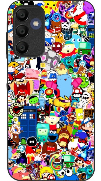 Coque Samsung Galaxy A15 - Silicone rigide noir Mixed cartoons