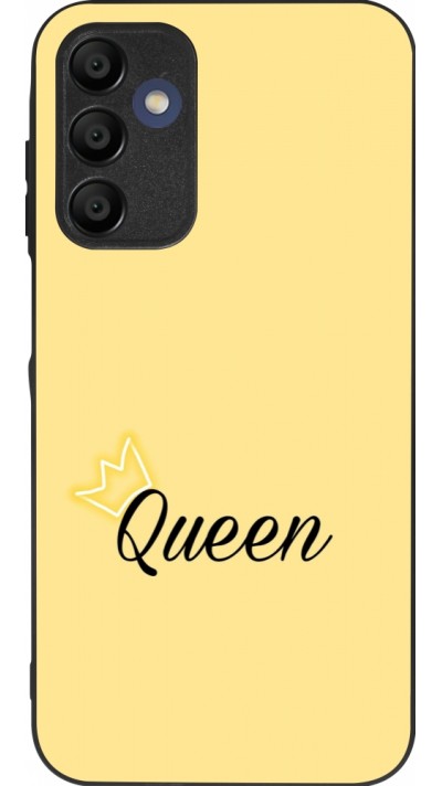 Coque Samsung Galaxy A15 - Silicone rigide noir Mom 2024 Queen