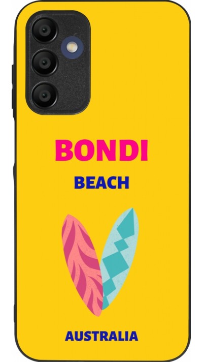 Coque Samsung Galaxy A15 - Silicone rigide noir Pop Summer Destination Bondi