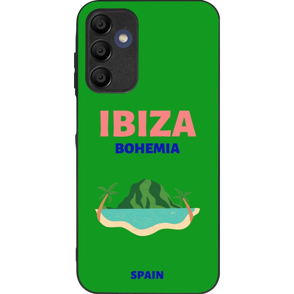 Coque Samsung Galaxy A15 - Silicone rigide noir Pop Summer Destination Ibiza