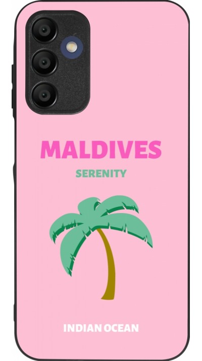 Coque Samsung Galaxy A15 - Silicone rigide noir Pop Summer Destination Maldives