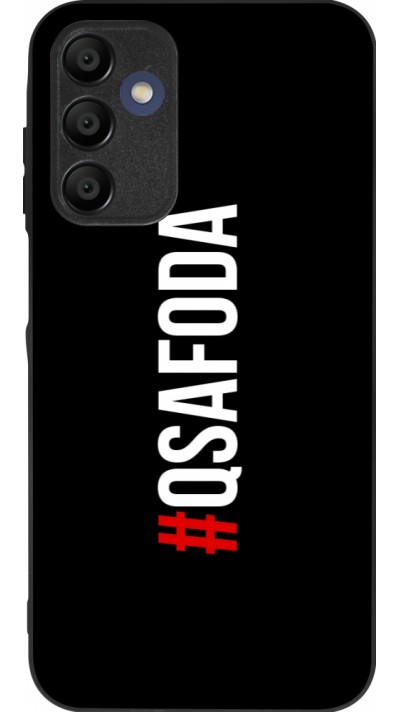 Coque Samsung Galaxy A15 - Silicone rigide noir Qsafoda 1