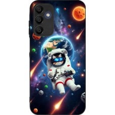 Coque Samsung Galaxy A15 - Silicone rigide noir VR SpaceCat Odyssey