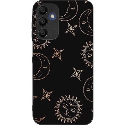 Coque Samsung Galaxy A15 - Silicone rigide noir Suns and Moons