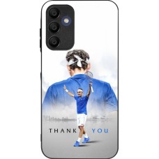 Coque Samsung Galaxy A15 - Silicone rigide noir Thank you Roger