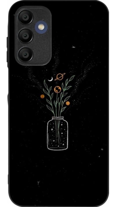 Coque Samsung Galaxy A15 - Silicone rigide noir Vase black