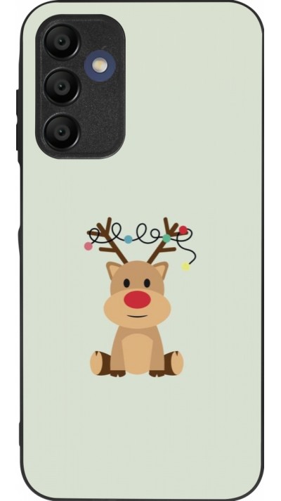 Coque Samsung Galaxy A15 - Silicone rigide noir Christmas 22 baby reindeer