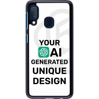 Coque Samsung Galaxy A20e - 100% unique générée par intelligence artificielle (AI) avec vos idées