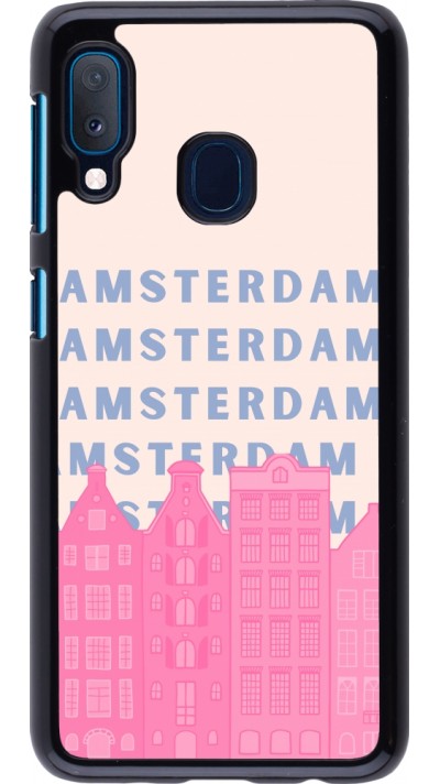 Coque Samsung Galaxy A20e - Amsterdam Pink Print