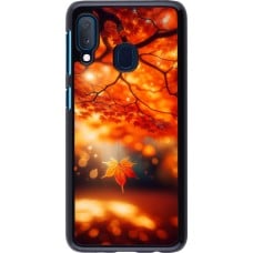 Coque Samsung Galaxy A20e - Automne Magique Orange