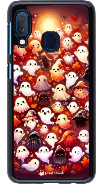 Coque Samsung Galaxy A20e - Fantômes automne mignons