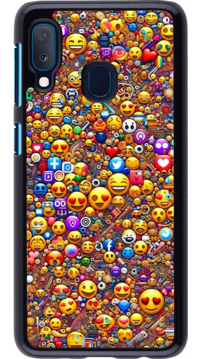 Coque Samsung Galaxy A20e - Emoji mixed