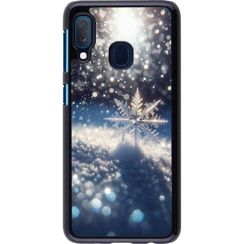 Coque Samsung Galaxy A20e - Flocon Solaire Éclat