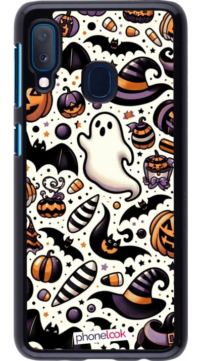 Coque Samsung Galaxy A20e - Halloween 2024 Cute Pattern