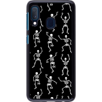 Coque Samsung Galaxy A20e - Halloween 2024 dancing skeleton