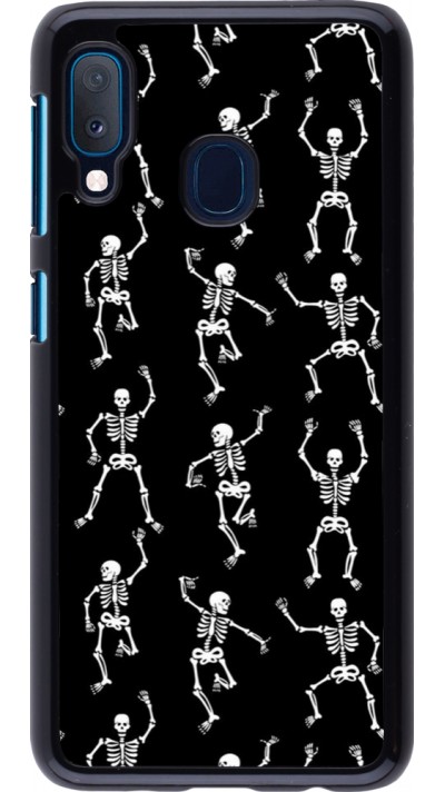 Coque Samsung Galaxy A20e - Halloween 2024 dancing skeleton