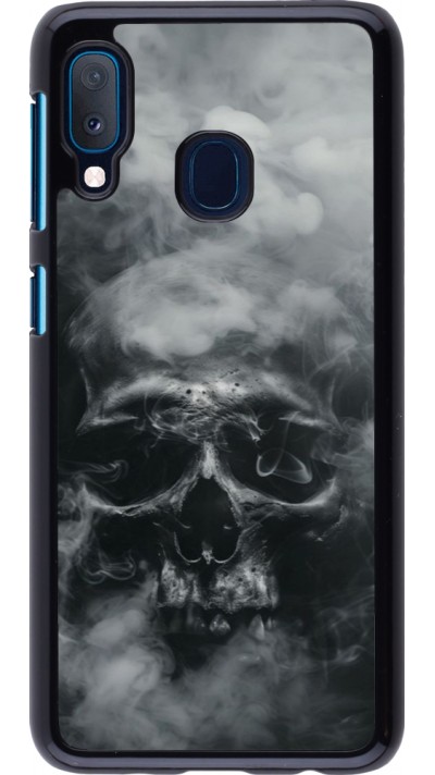 Coque Samsung Galaxy A20e - Halloween 2024 smoky skull