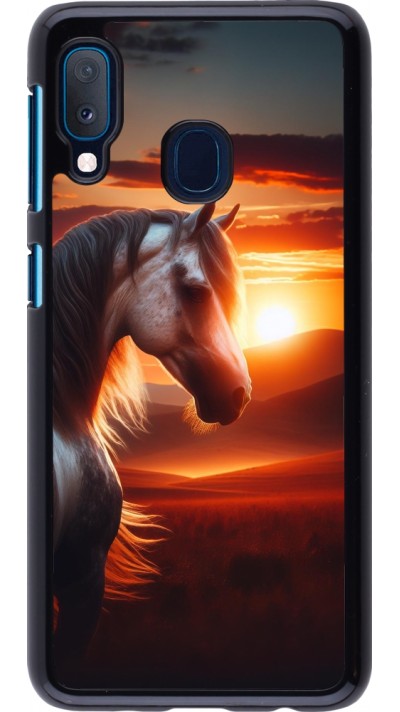 Coque Samsung Galaxy A20e - Majestic Sunset Horse