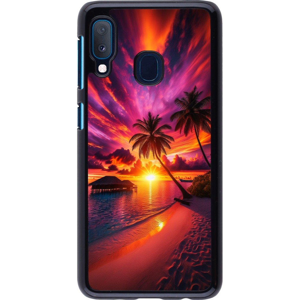 Coque Samsung Galaxy A20e - Maldives Dusk Bliss