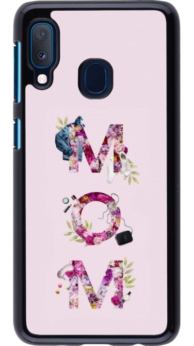 Coque Samsung Galaxy A20e - Mom 2024 girly mom