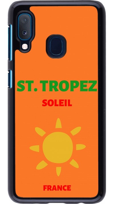 Coque Samsung Galaxy A20e - Pop Summer Destination St-Tropez