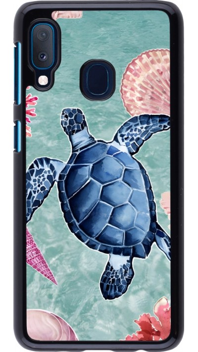 Coque Samsung Galaxy A20e - Preppy Turtle