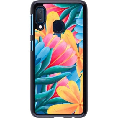 Coque Samsung Galaxy A20e - Spring 23 colorful flowers