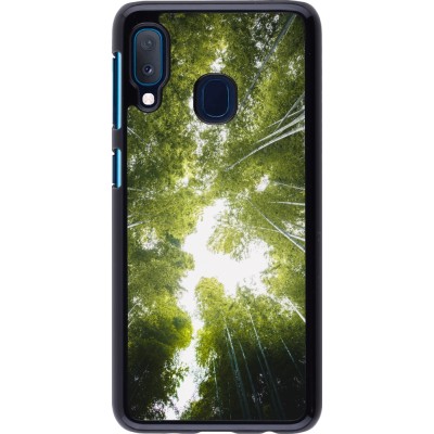 Coque Samsung Galaxy A20e - Spring 23 forest blue sky