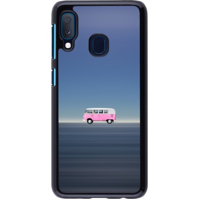 Coque Samsung Galaxy A20e - Spring 23 pink bus