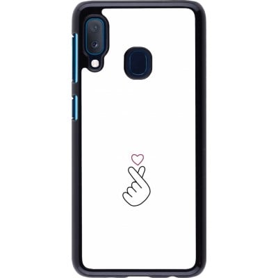 Coque Samsung Galaxy A20e - Valentine 2024 heart by Millennials