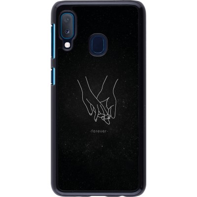 Coque Samsung Galaxy A20e - Valentine 2023 hands forever