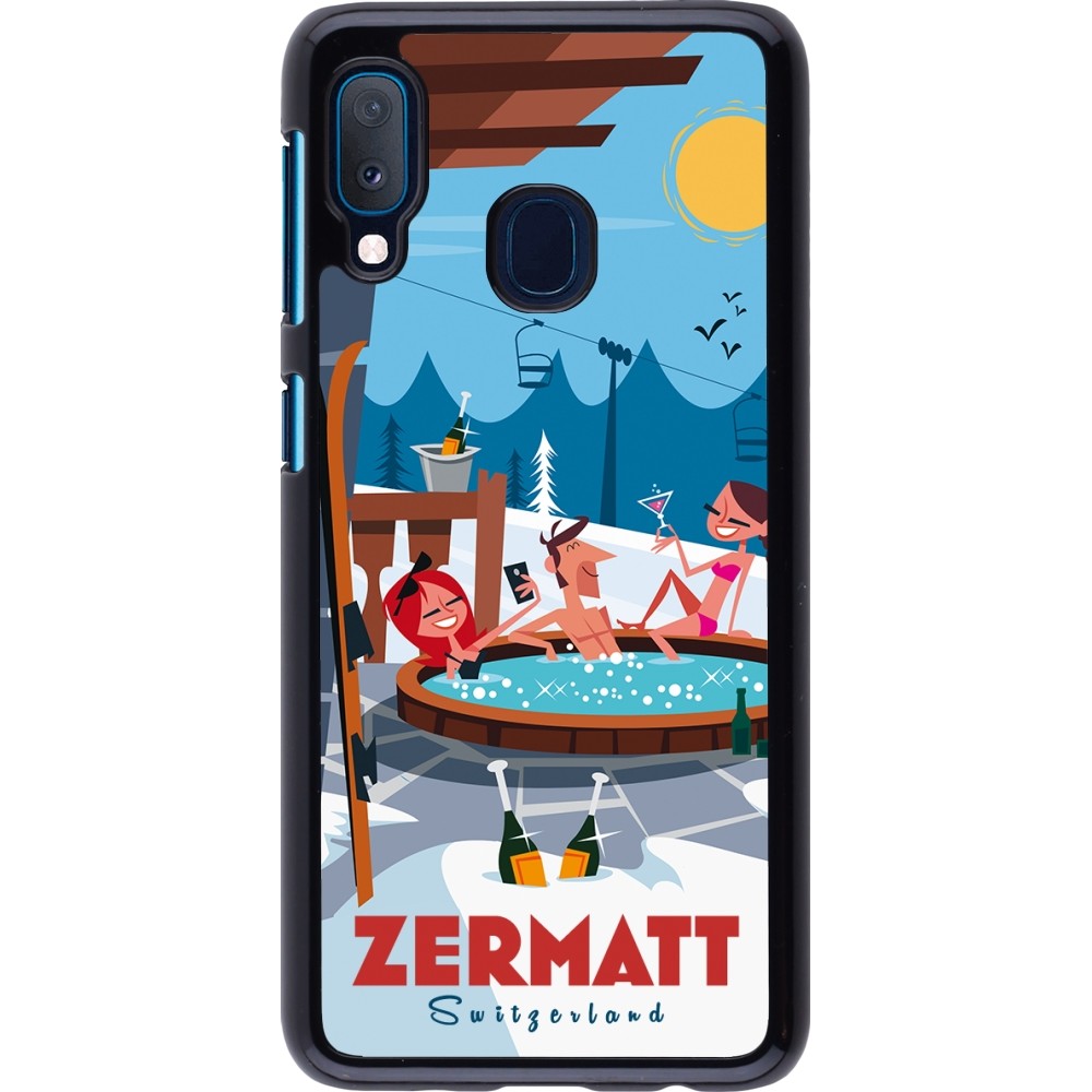 Coque Samsung Galaxy A20e - Zermatt Mountain Jacuzzi